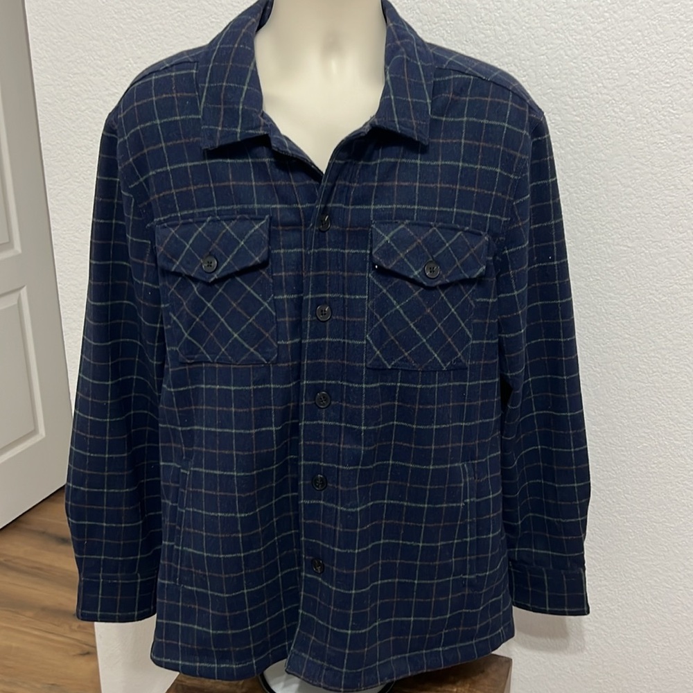 Blank NYC Navy wool coat